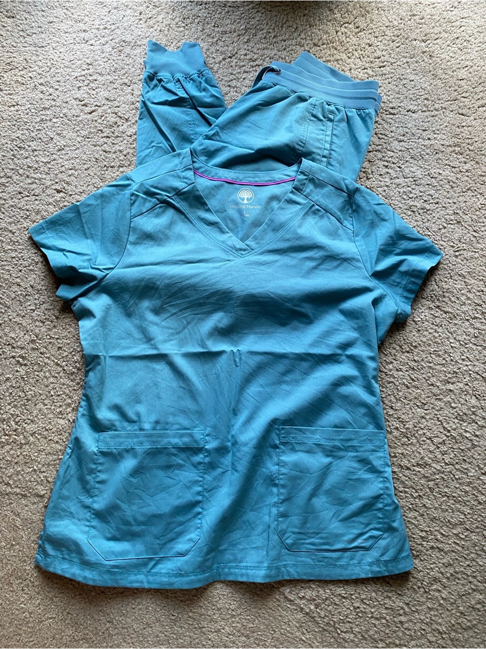 Scrub Set in Teal Blue